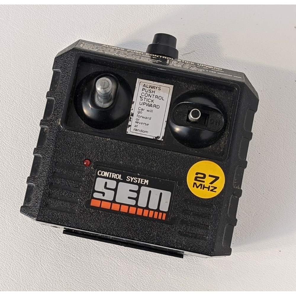 Scientific Toys Control System SEM Remote Radio Control  27 MHZ NO ANTENNA